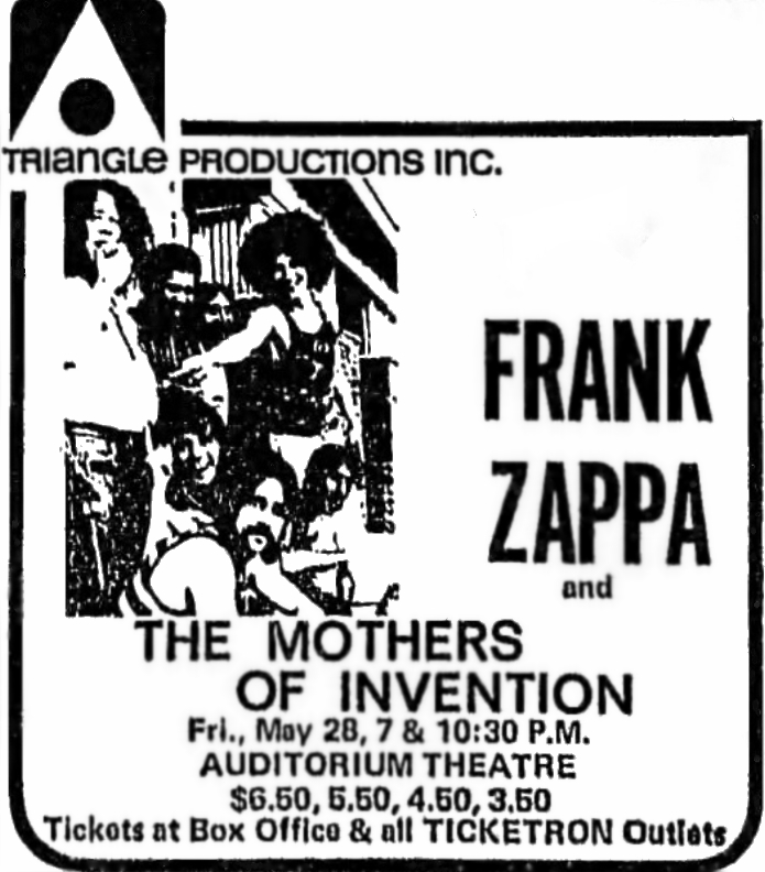 21/05/1971Auditorium theater, Chicago, IL (wrong date)